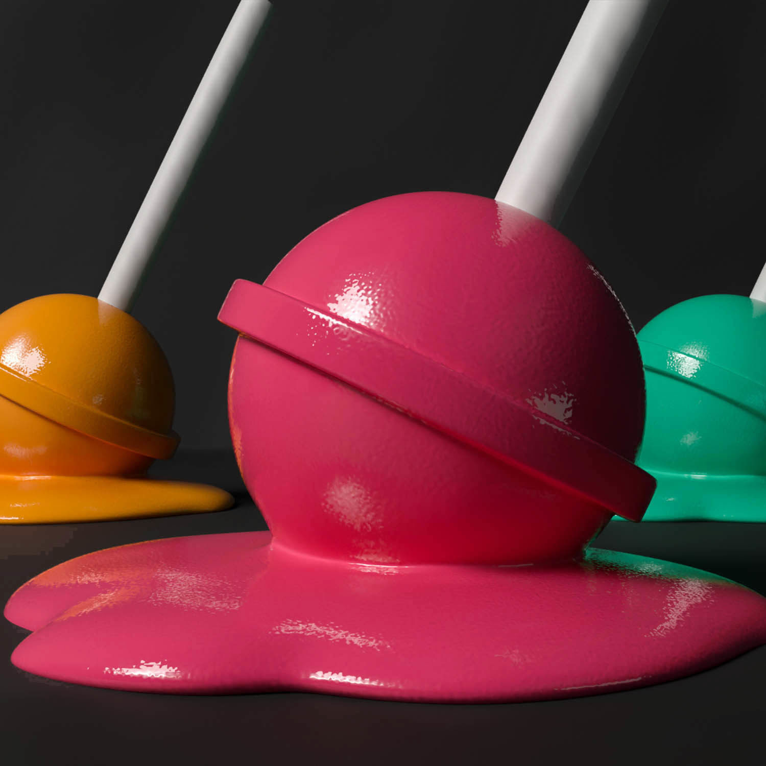 melting Candy  3d printting stl 3D print model_2