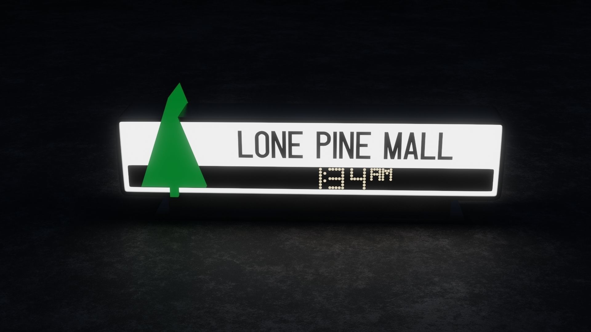 TWIN PINES MALL AND LONE PINE MALL 3D model_2