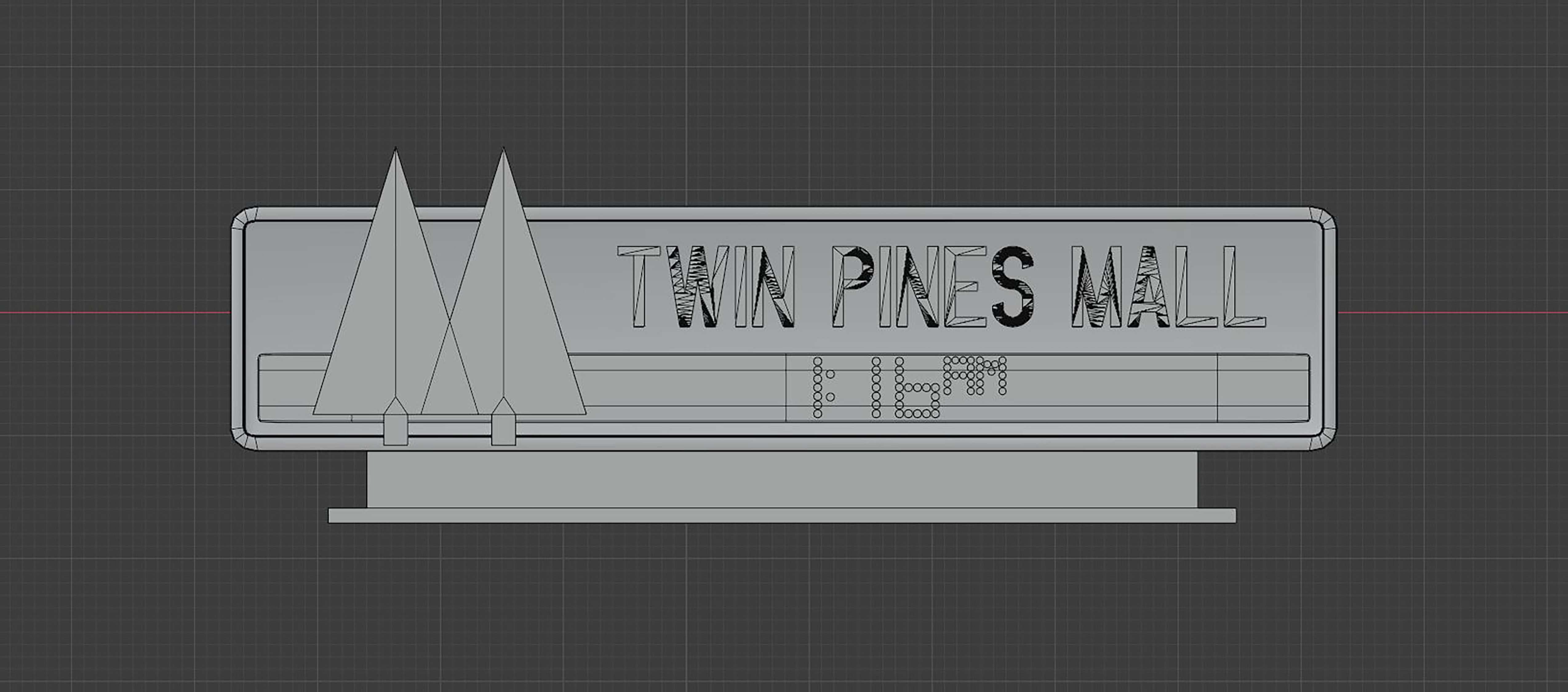 TWIN PINES MALL AND LONE PINE MALL 3D model_5