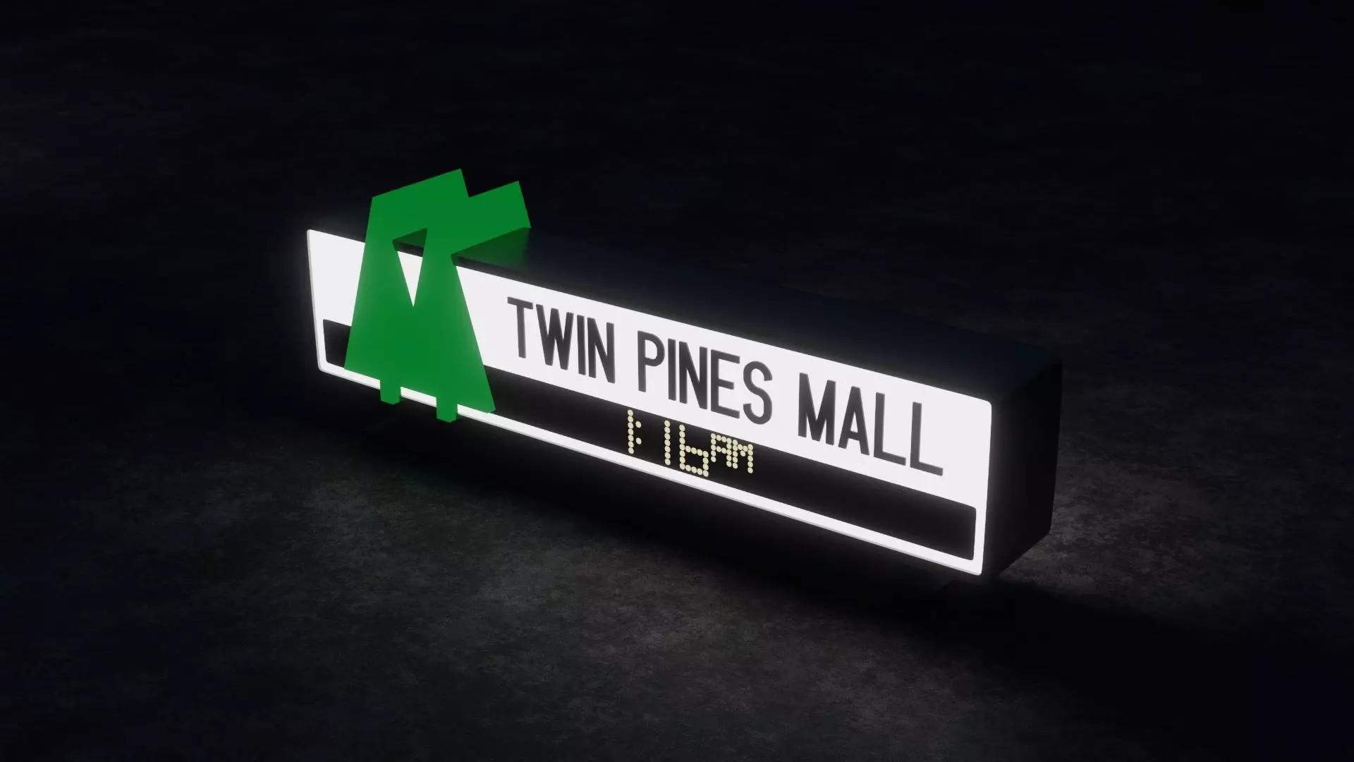 TWIN PINES MALL AND LONE PINE MALL 3D model_0