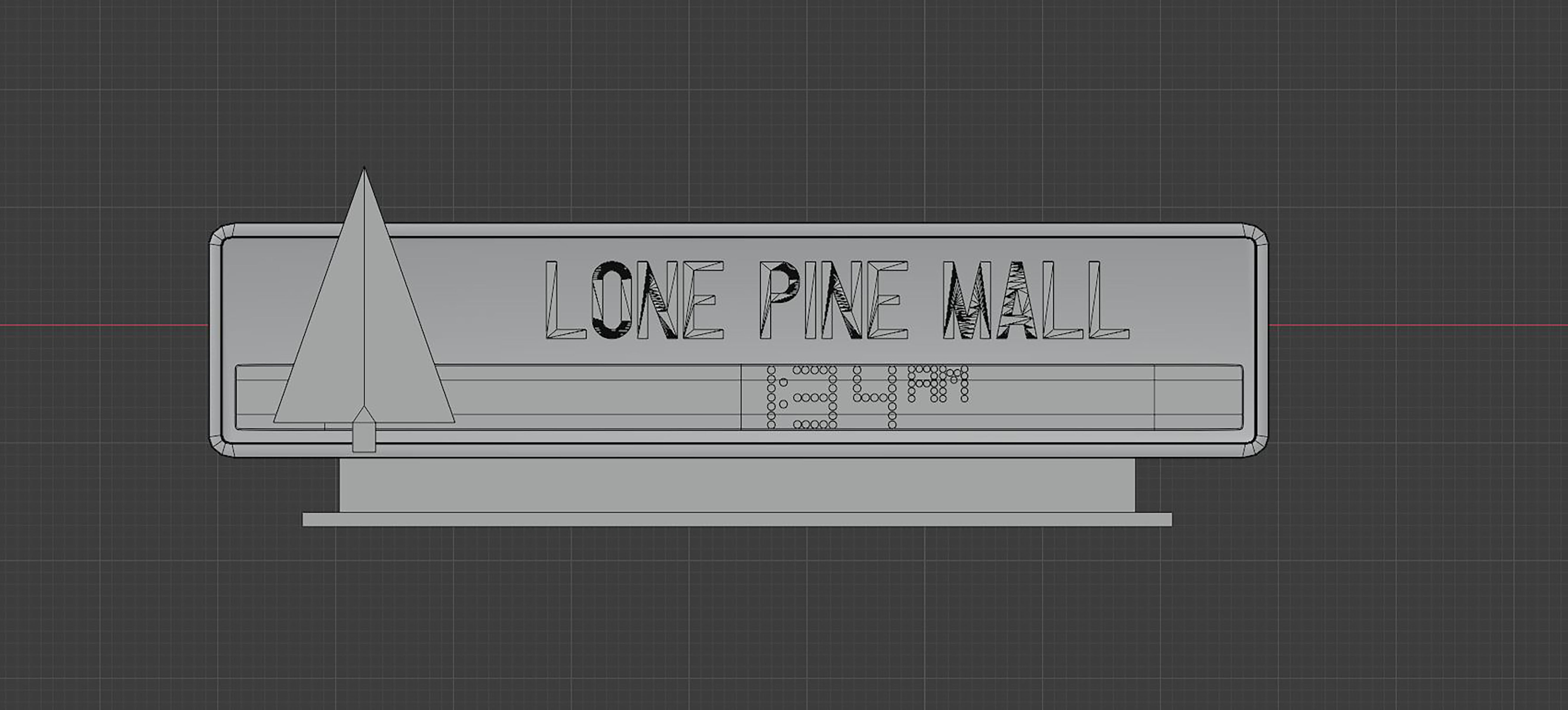 TWIN PINES MALL AND LONE PINE MALL 3D model_4