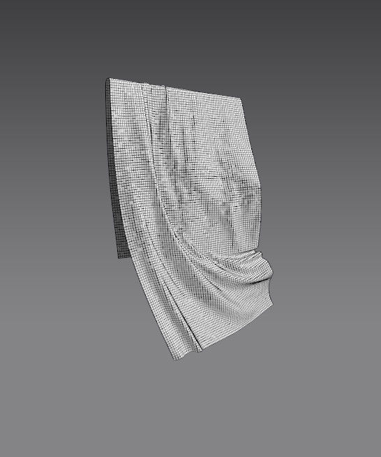 Cloth FBX 879 Low-poly 3D model_3