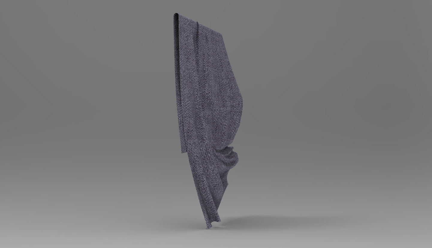 Cloth FBX 879 Low-poly 3D model_8