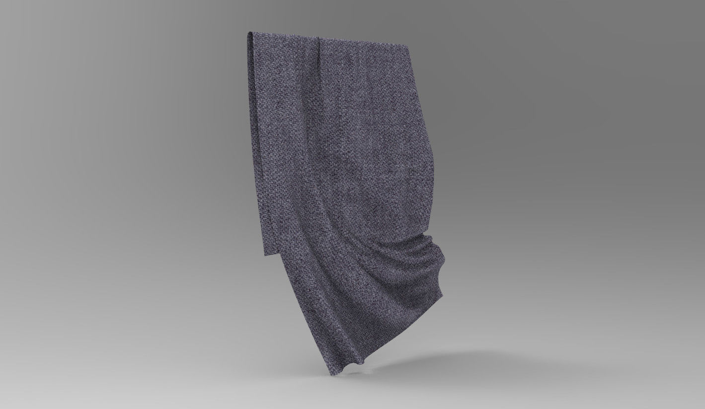 Cloth FBX 879 Low-poly 3D model_2