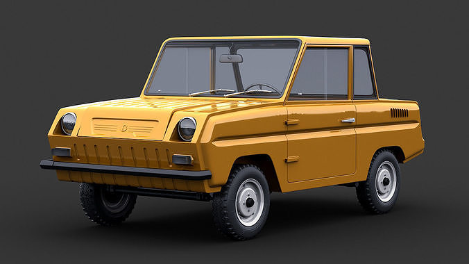 SMZ S-3D old car 3D model