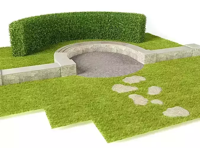 Green Garden Decoration