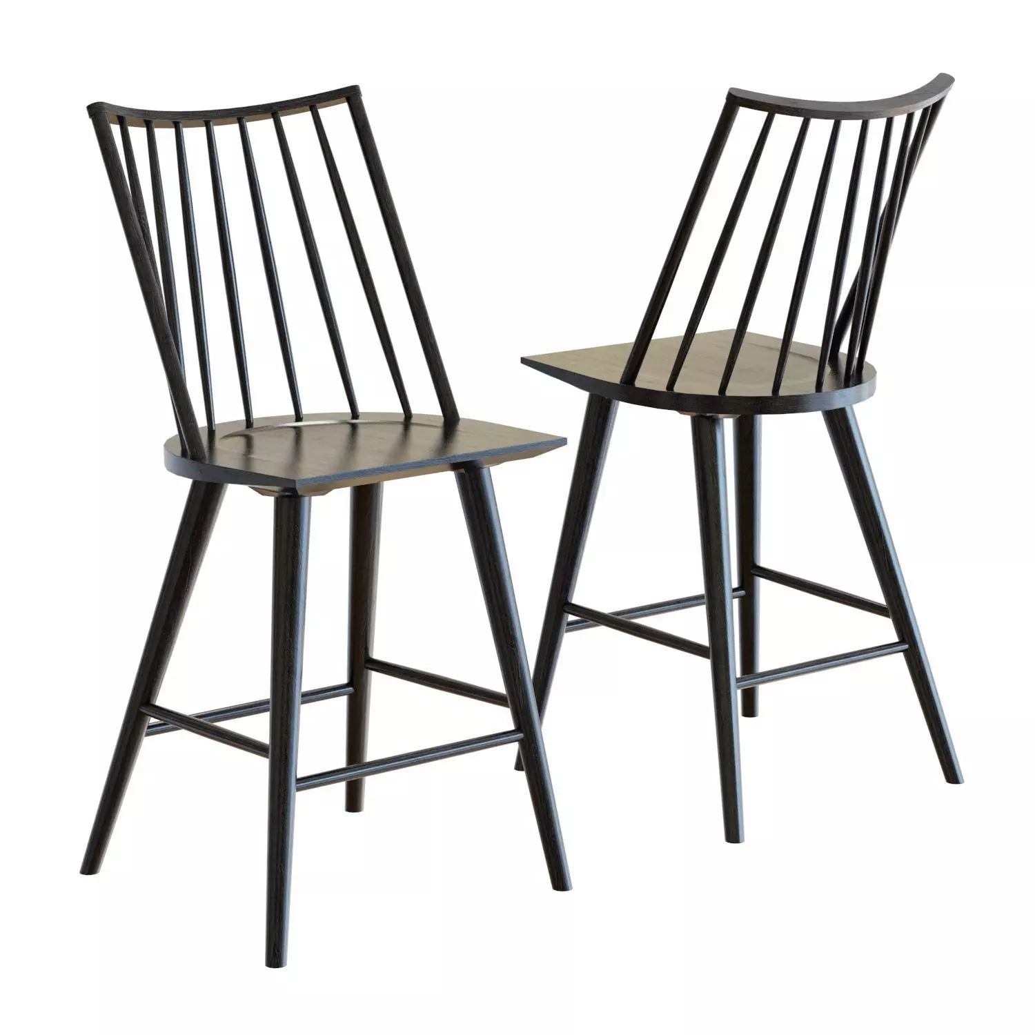 Crate and Barrel Paton Counter Stool 3D model_0