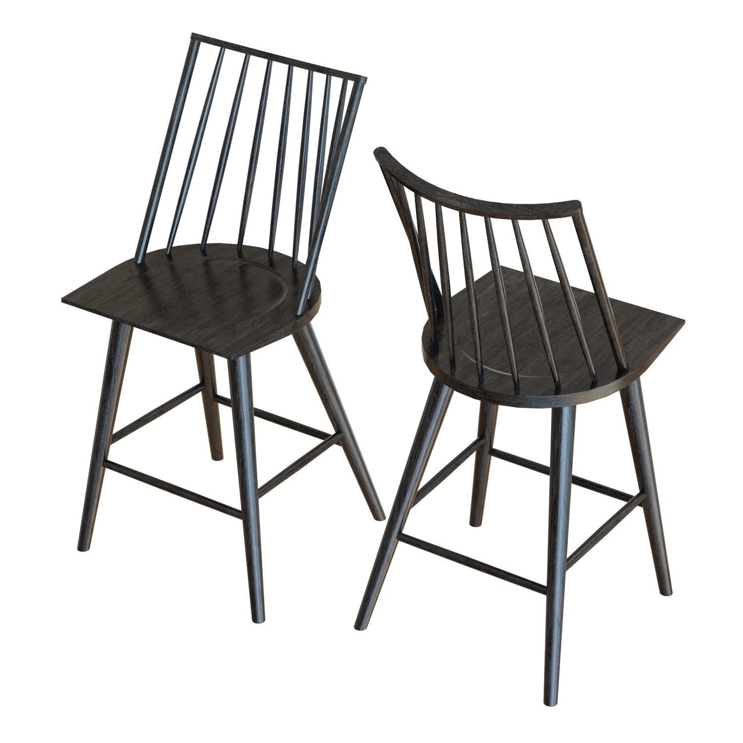 Crate and Barrel Paton Counter Stool 3D model_3