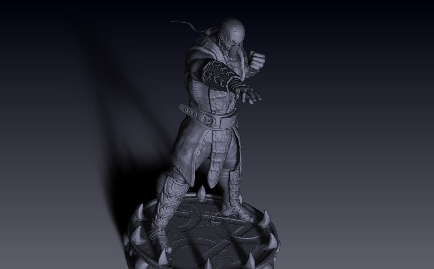 Sub-Zero Mortal Kombat 3D print model_2