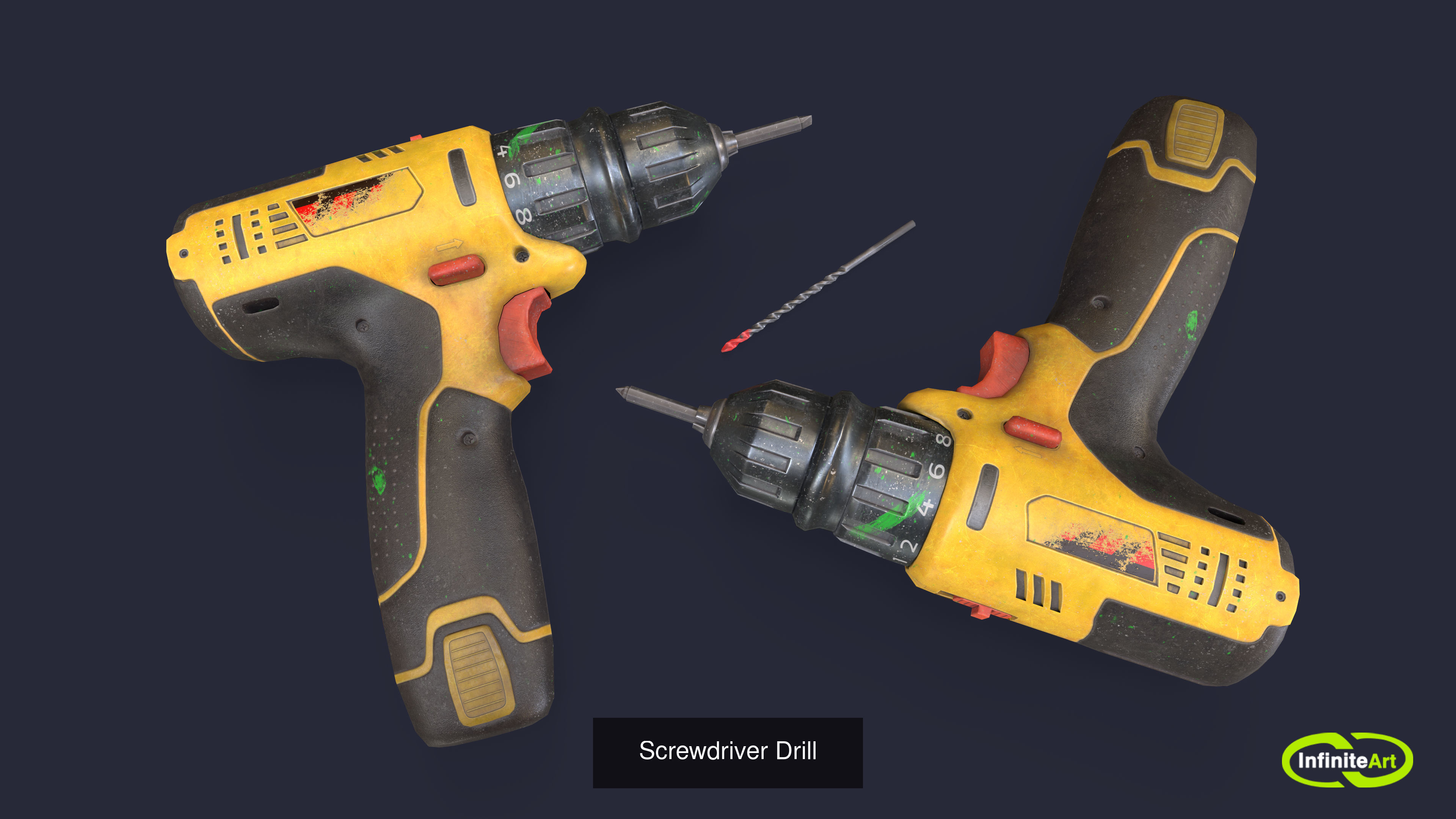 A set of tools 3D Model Collection_32