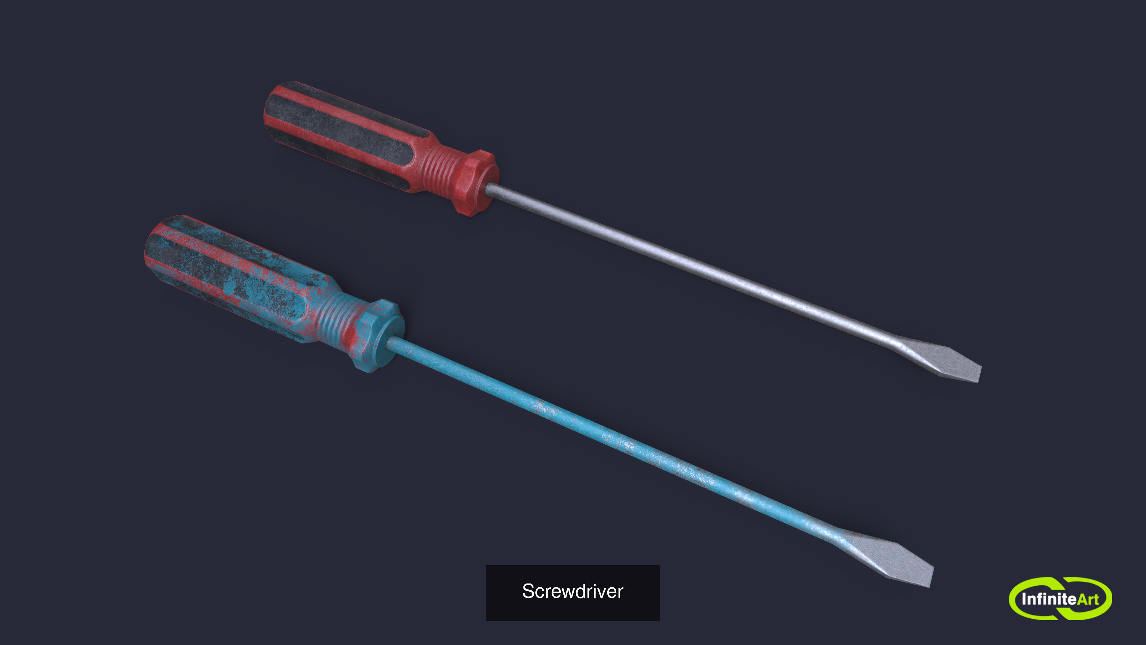 A set of tools 3D Model Collection_37