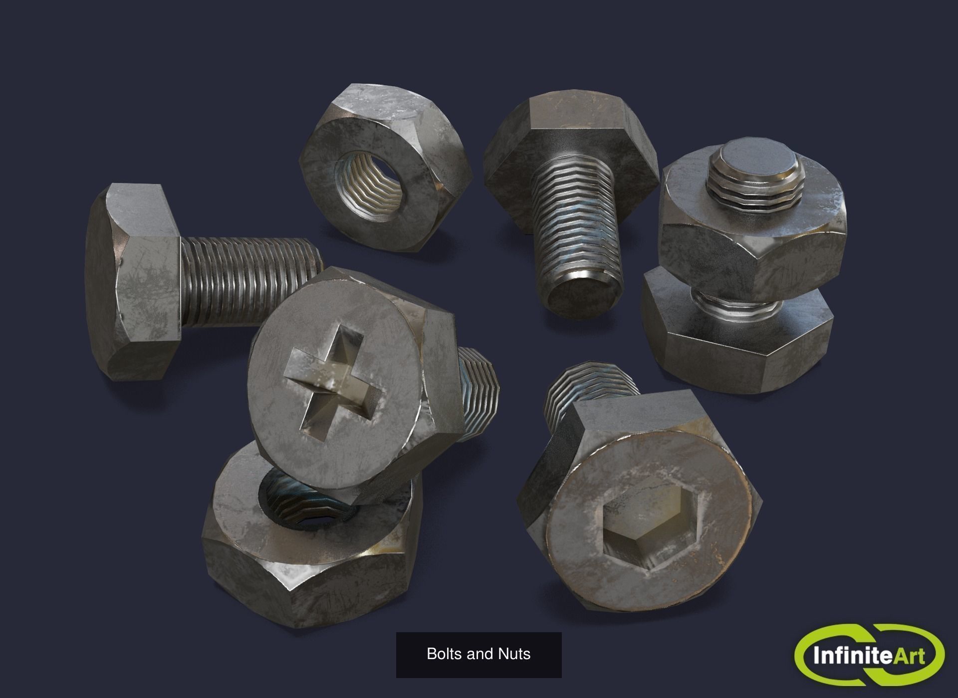 A set of tools 3D Model Collection_30