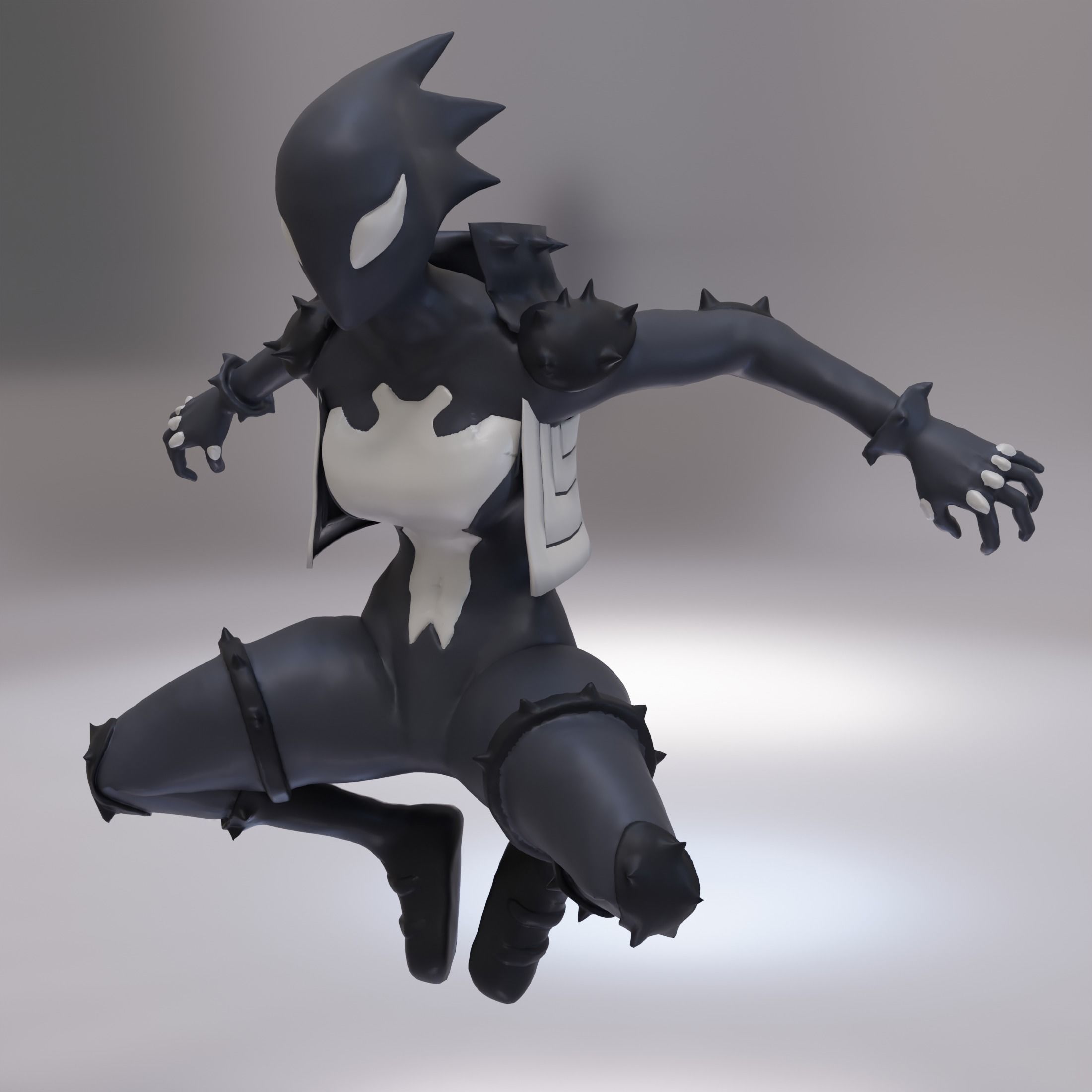 Mania Venom Rig 3D model_1