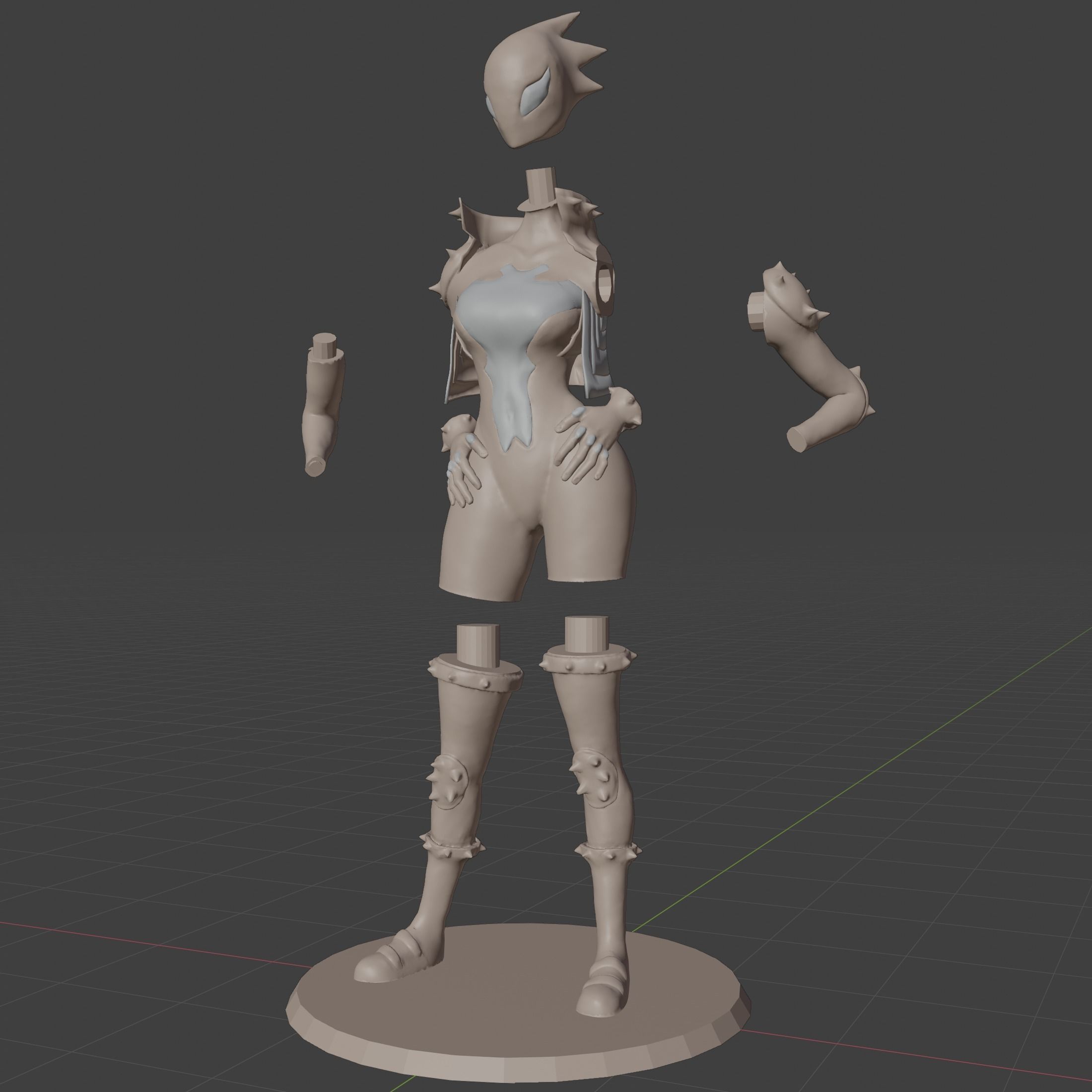 Mania Venom Rig 3D model_11