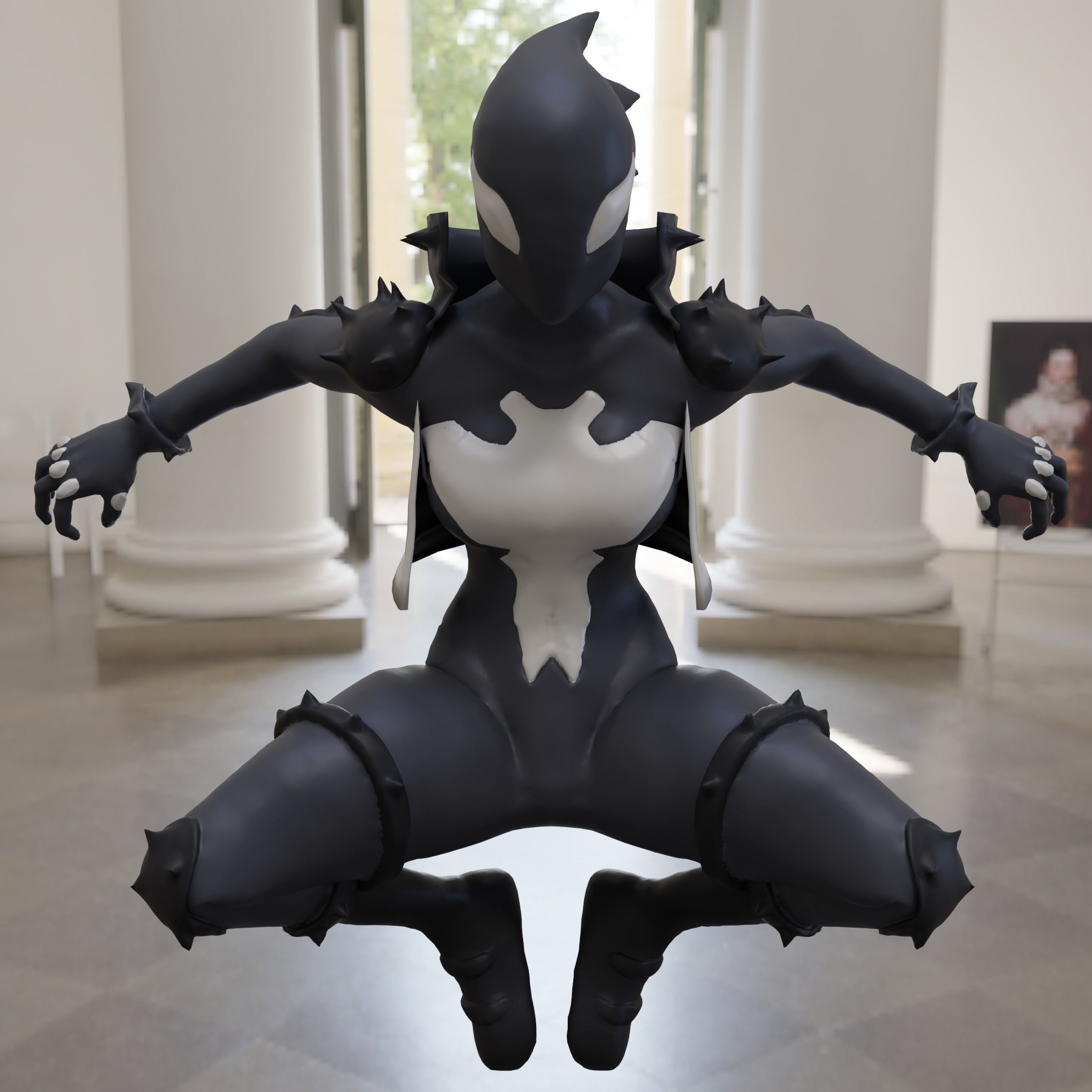 Mania Venom Rig 3D model_10