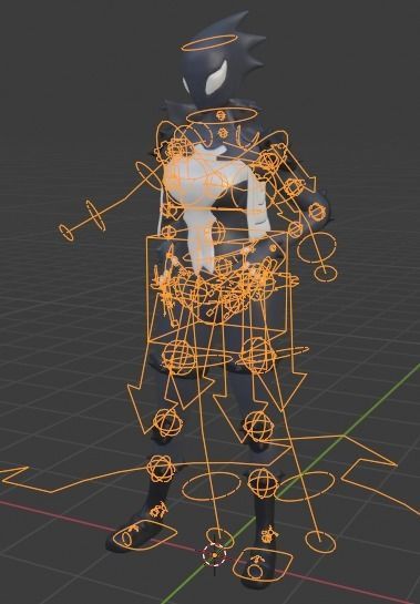 Mania Venom Rig 3D model_4