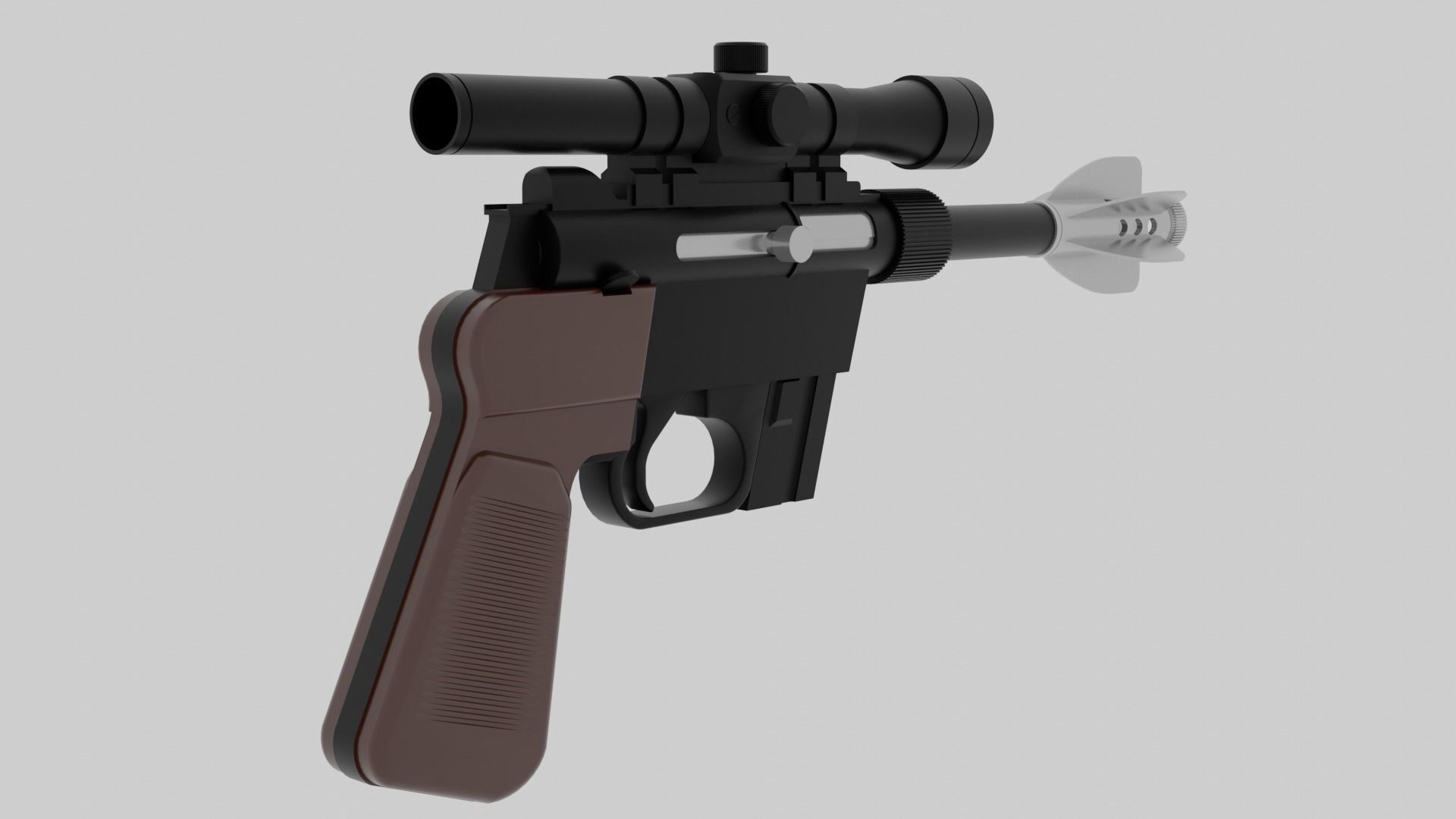 DL-21 B star wars gun 3D model_2