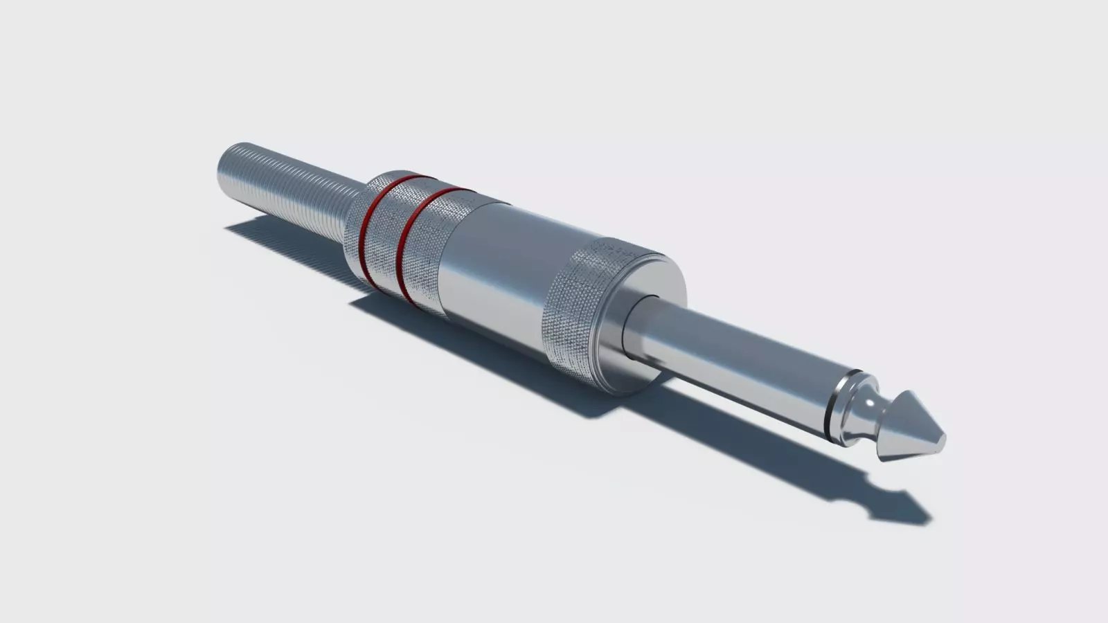 Jack Plug ultra high detail 3D model