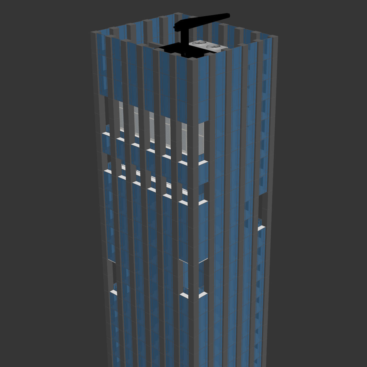 Skyscraper 277 Fifth Ave Ny 3D model_5