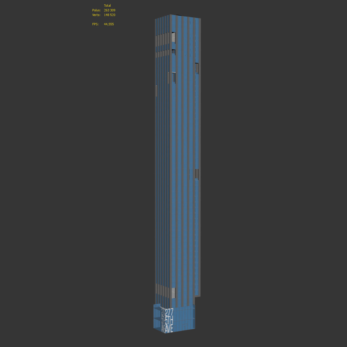 Skyscraper 277 Fifth Ave Ny 3D model_4