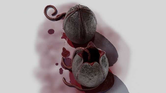 Monster egg  Free low-poly 3D model