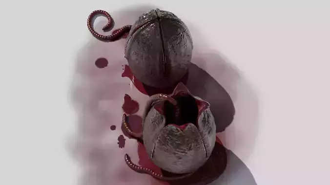 Monster egg Free low-poly 3D model Monster egg Free low-poly 3D model