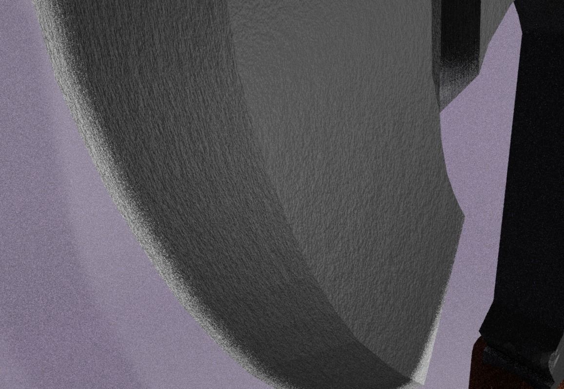 Axe Blender 3D model Free low-poly 3D model_2