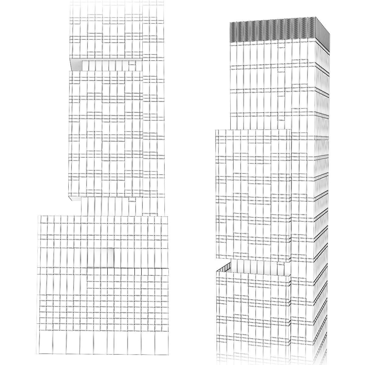 Skyscraper One Madison New York 3D model_3