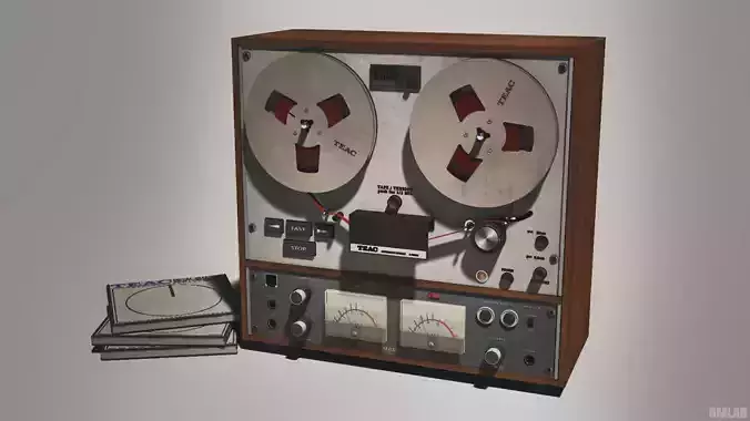 TEAC AR-40S Tape Recorder 3D model