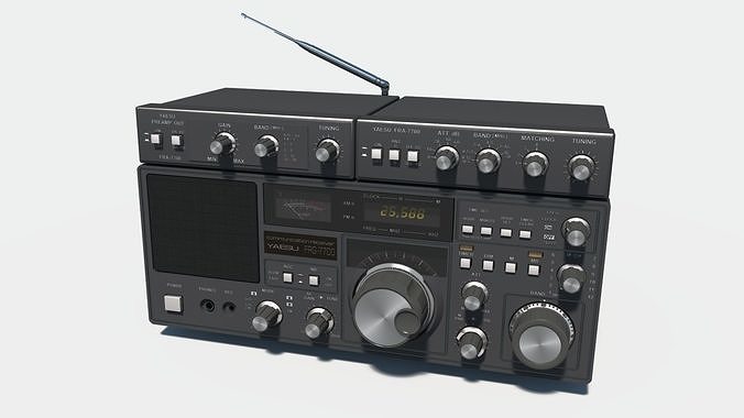 Yaesu FRG-7700 receiver 3D model