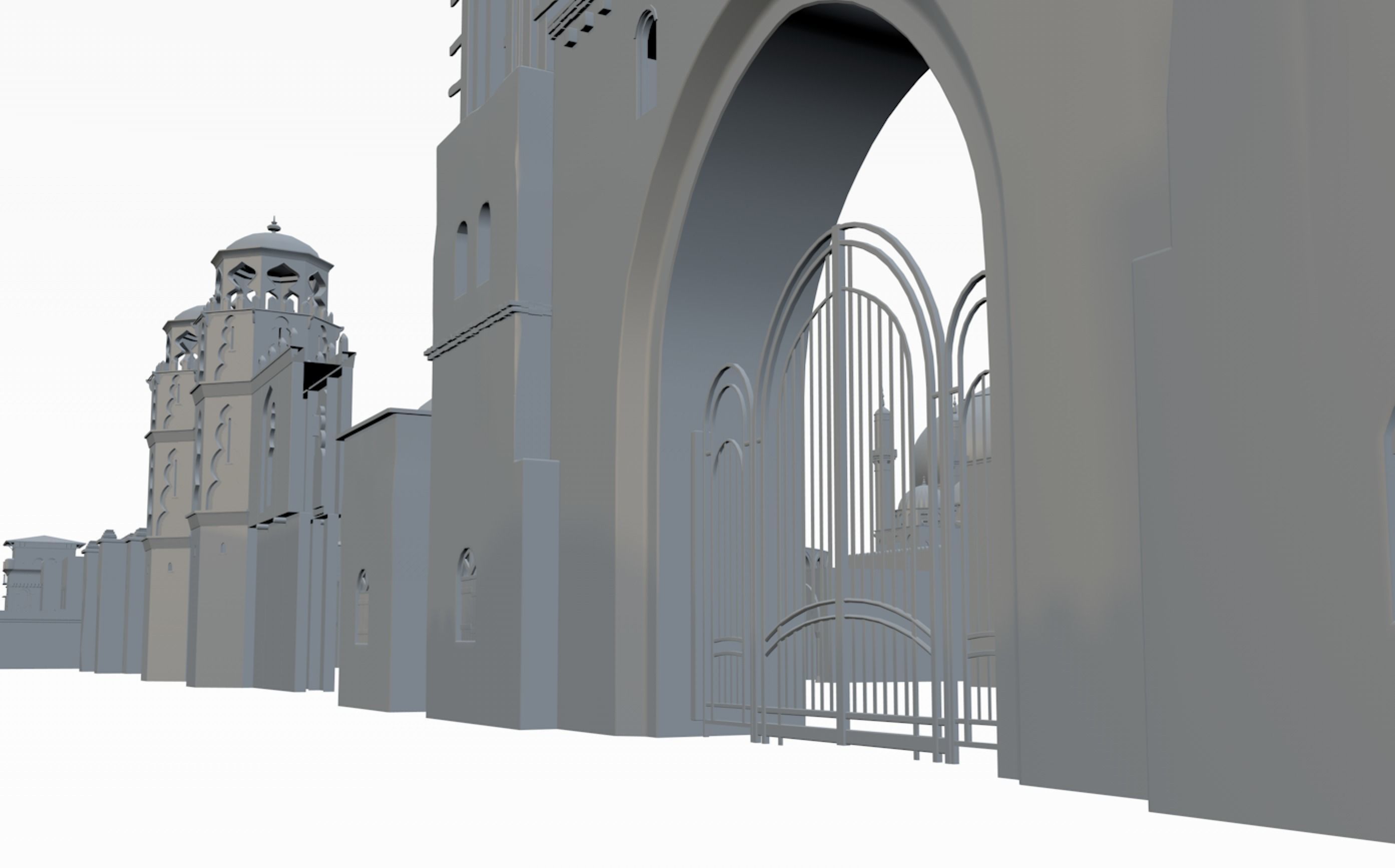 Middle East 3D model_2