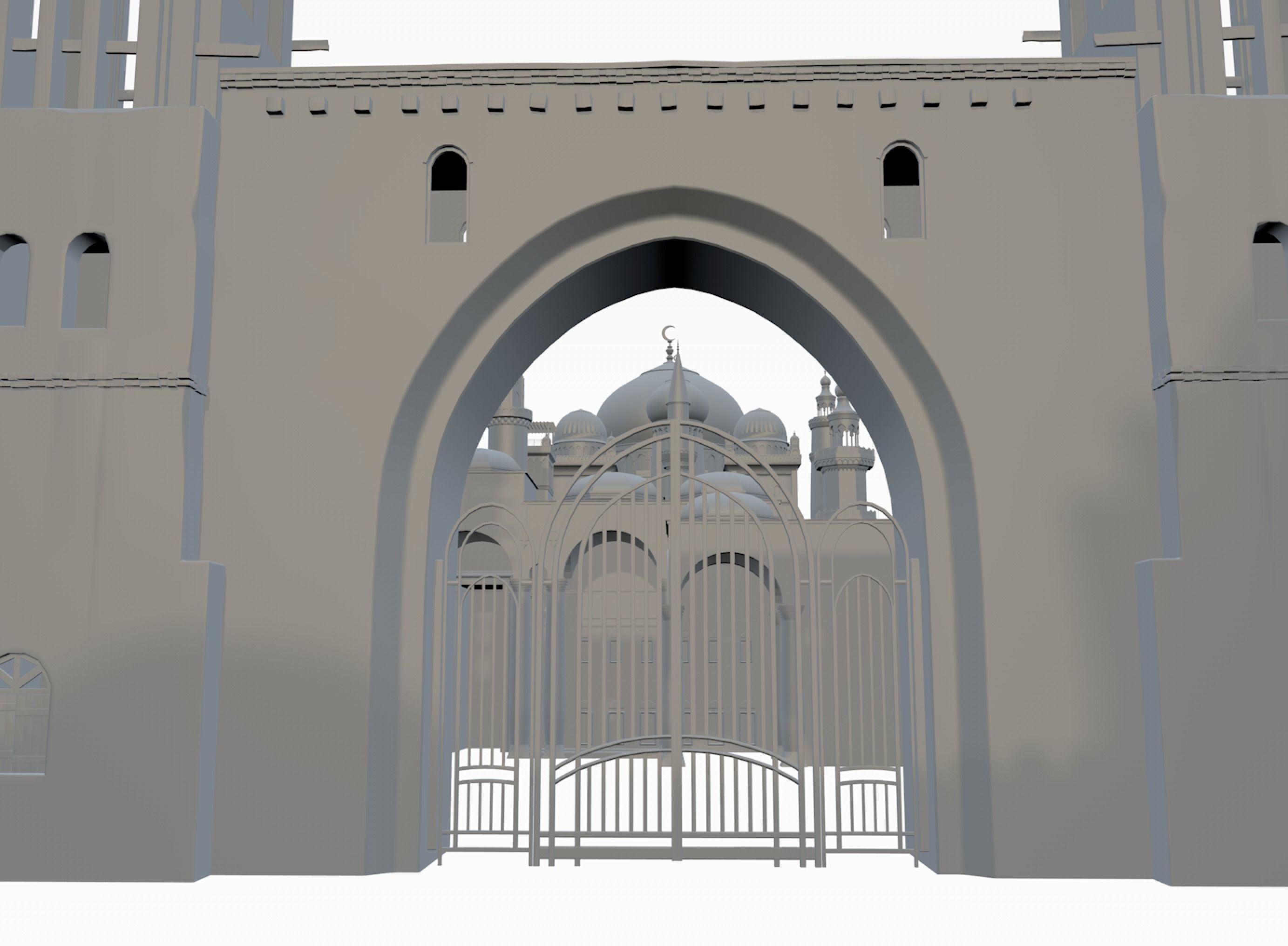 Middle East 3D model_3