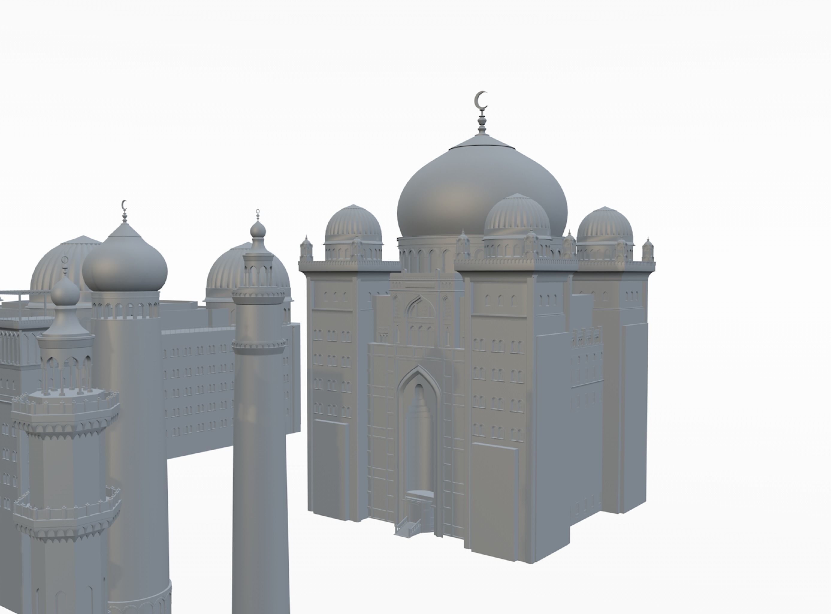 Middle East 3D model_1