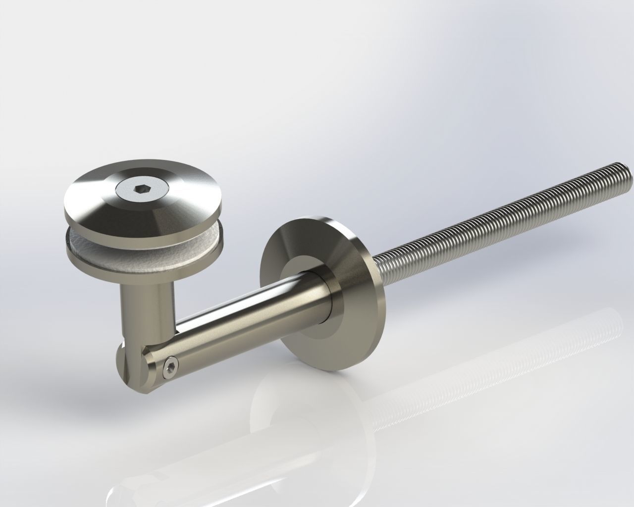 All-glass visor 3D model_3