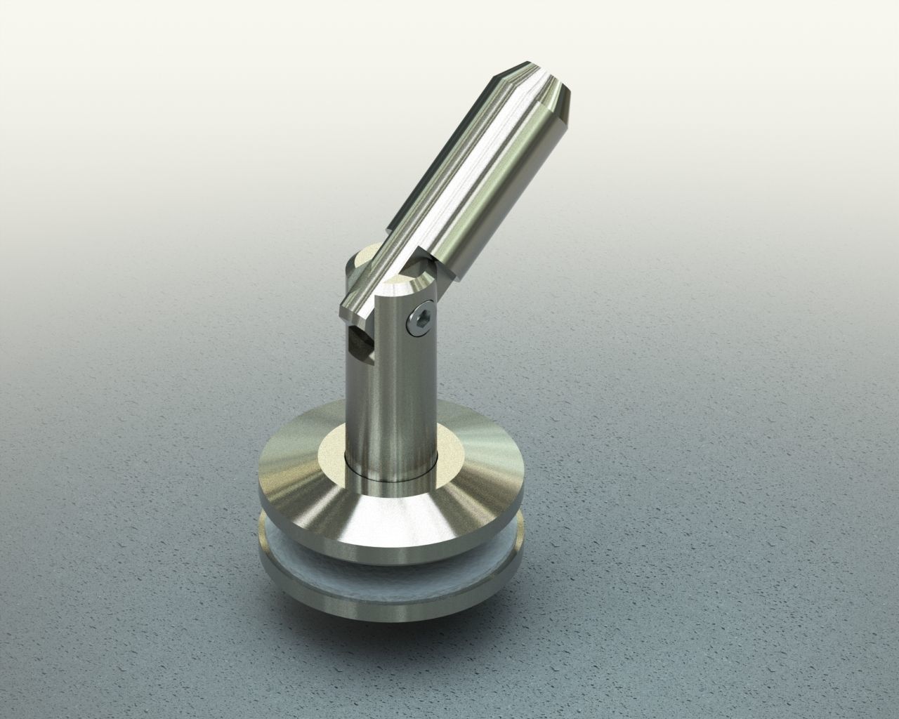 All-glass visor 3D model_5