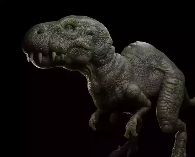 Comic book style Dinasour