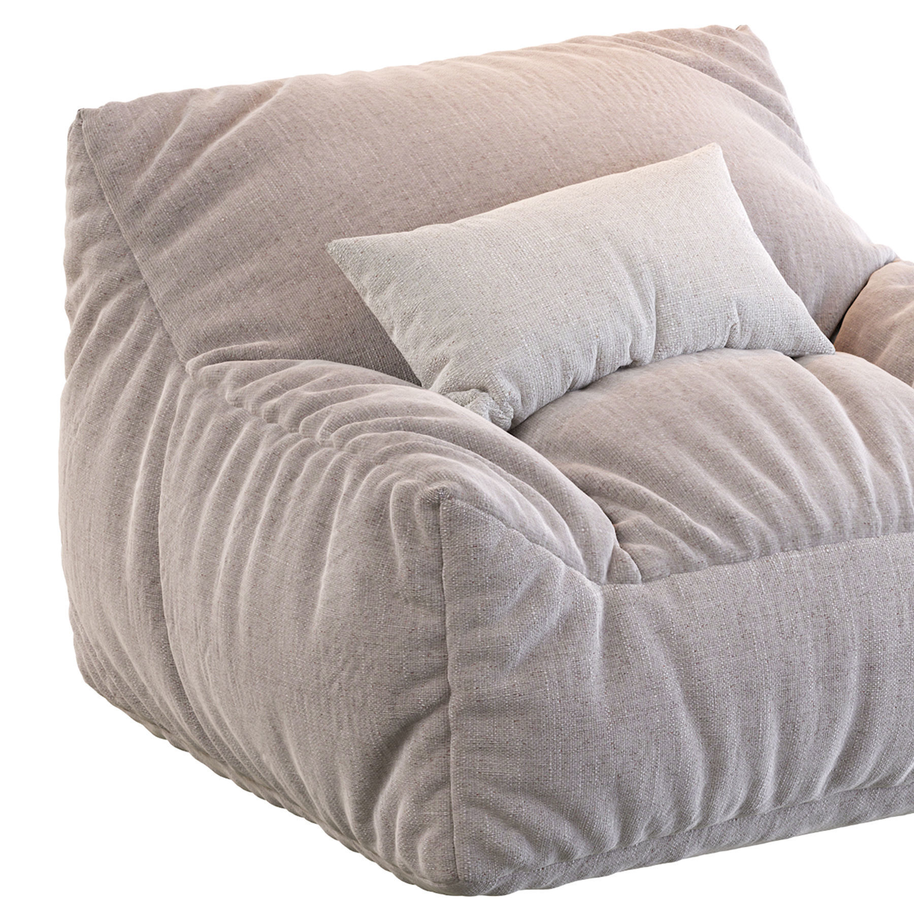 Big Joe Lux Large Bean Bag Chair Lounger 3D model_16