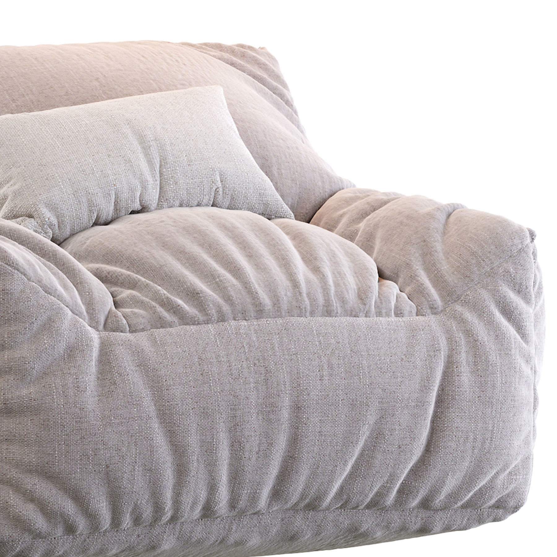 Big Joe Lux Large Bean Bag Chair Lounger 3D model_14