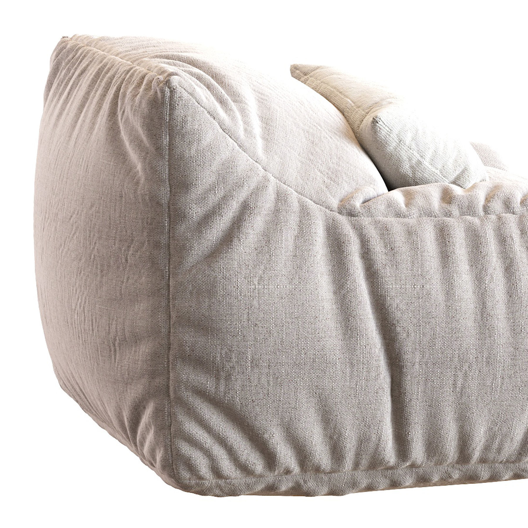 Big Joe Lux Large Bean Bag Chair Lounger 3D model_26