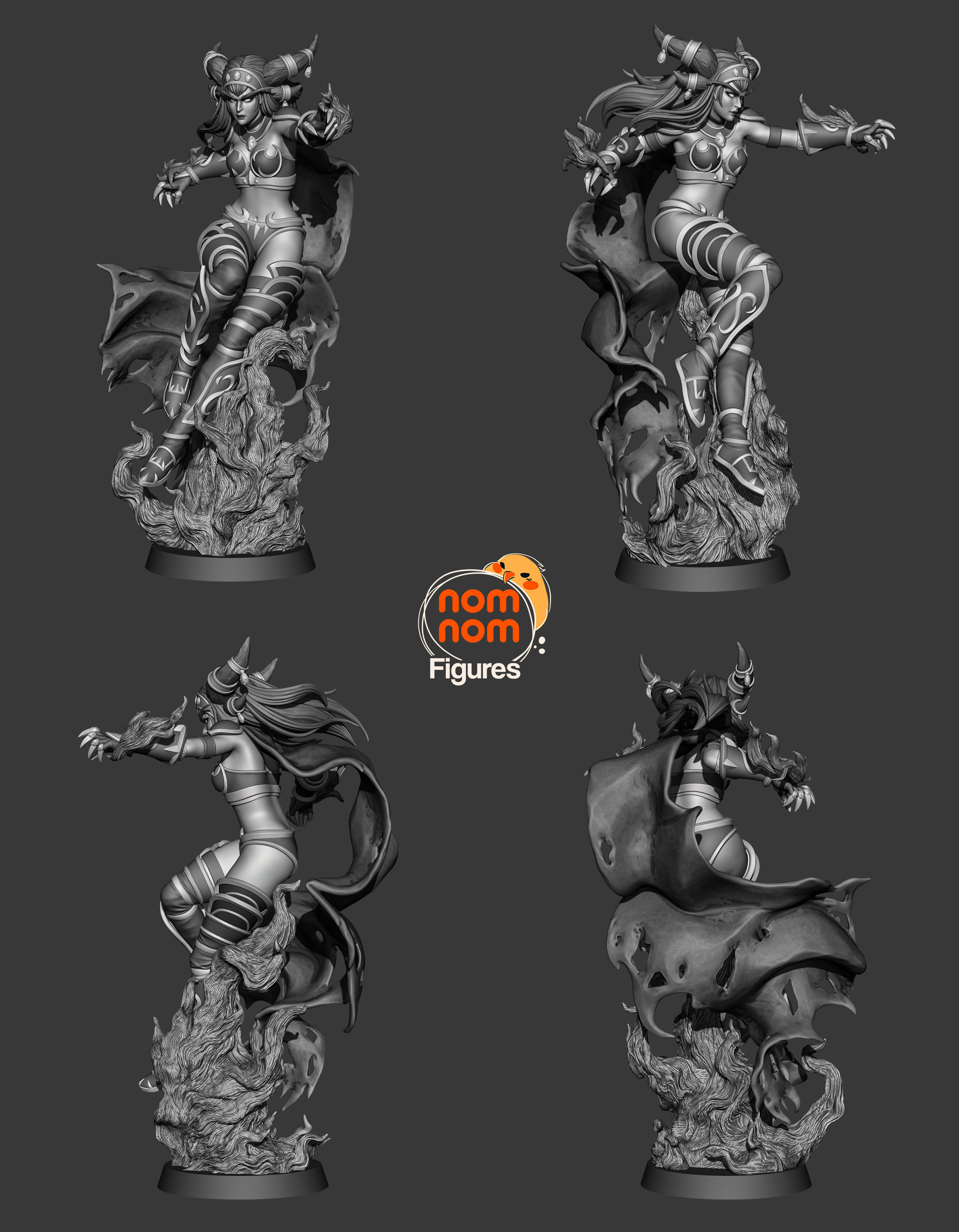 Alexstrasza -  World of Warcraft 3D print model_4