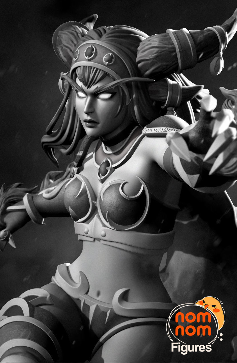 Alexstrasza -  World of Warcraft 3D print model_1
