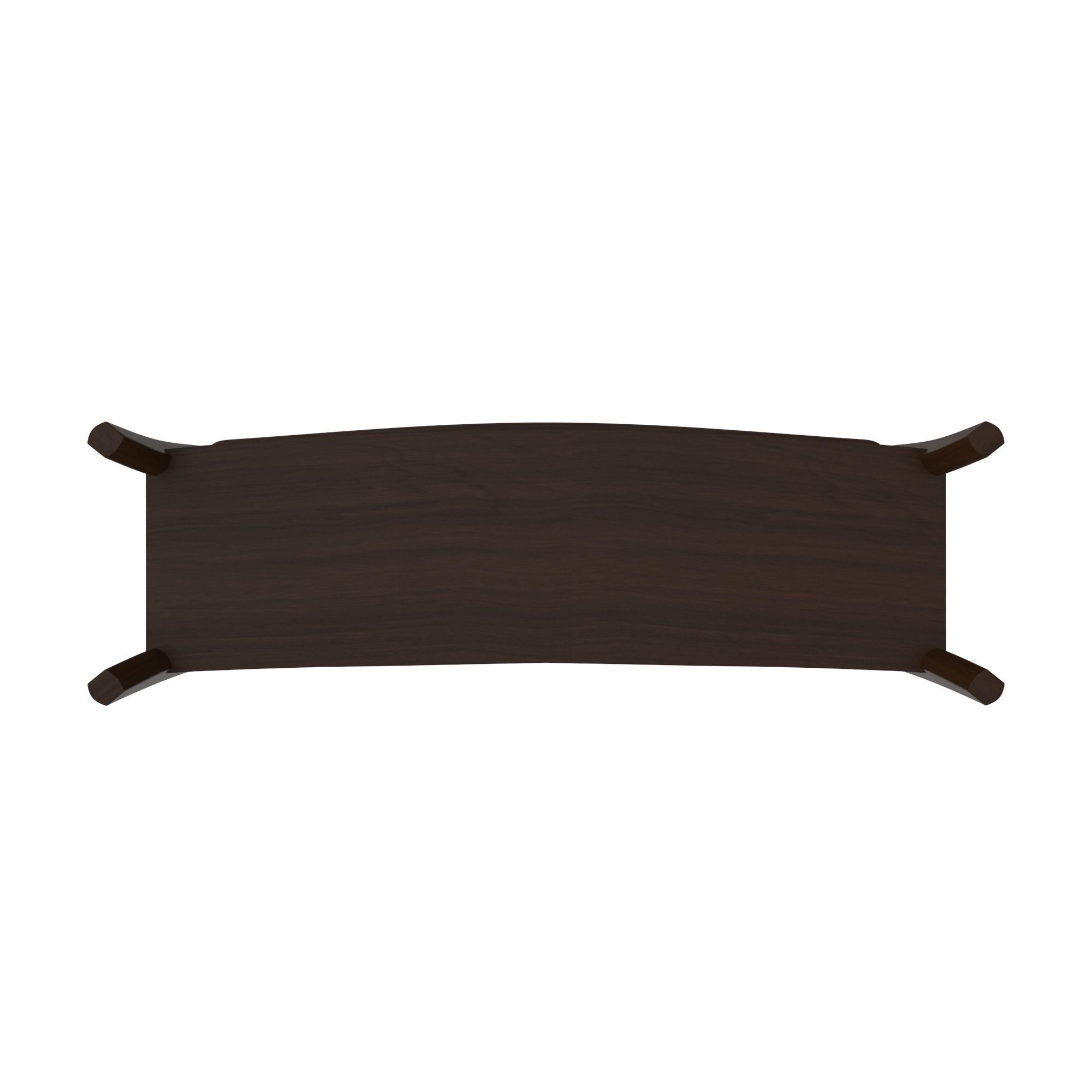 Chloe Console Table Mahogany Free 3D model_7