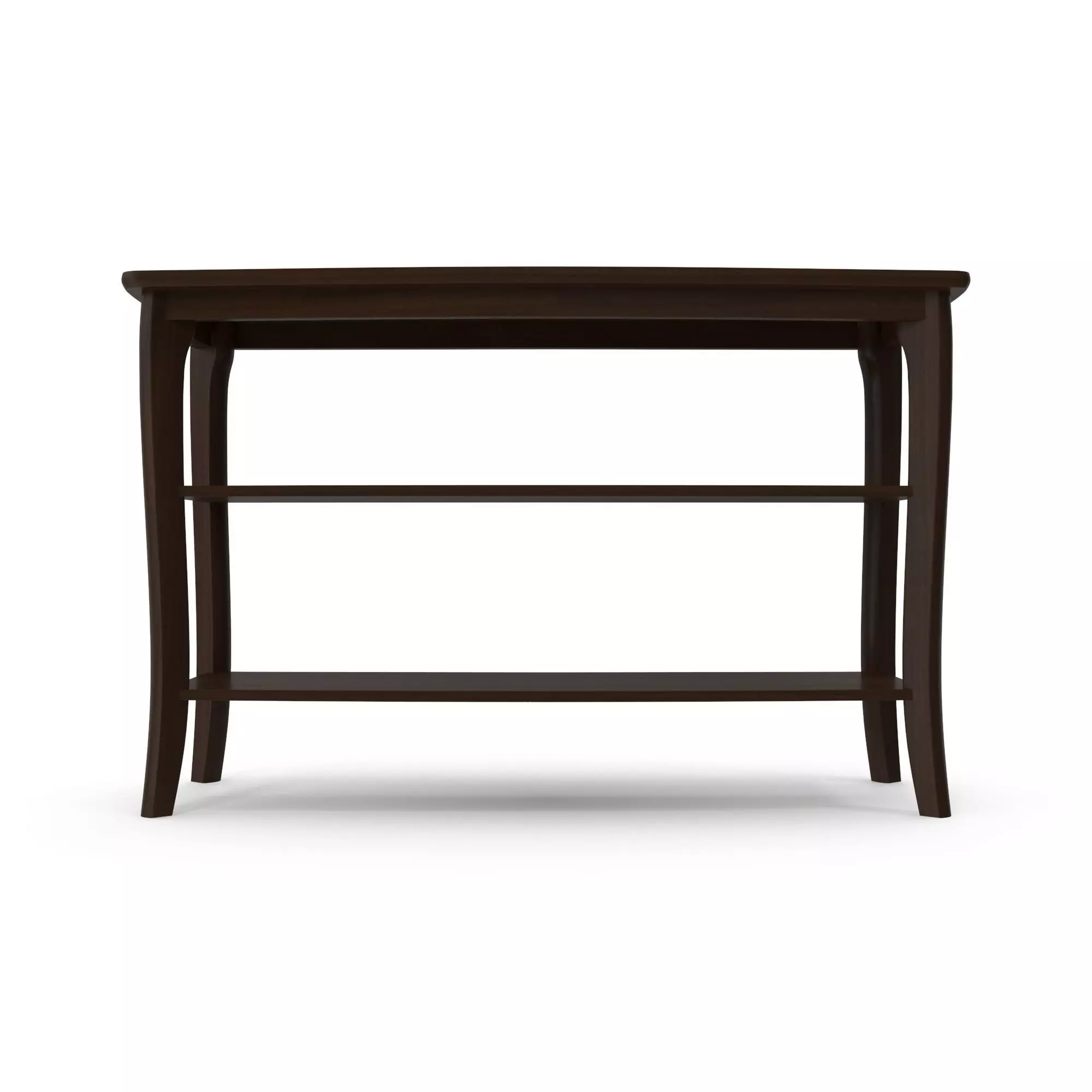 Chloe Console Table Mahogany Free 3D model_0