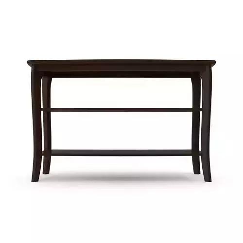 Chloe Console Table Mahogany 3D model