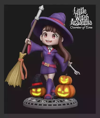 Atsuko Kagari Chibi from Little Witch Academia 