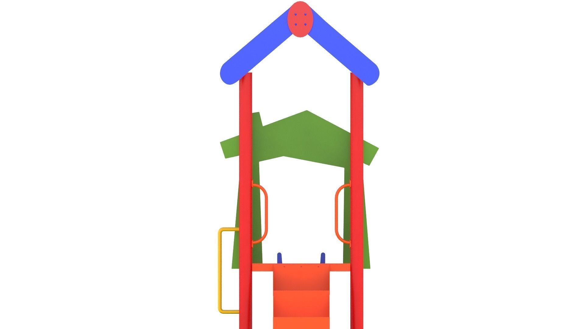 Mini Playground Free low-poly 3D model_5