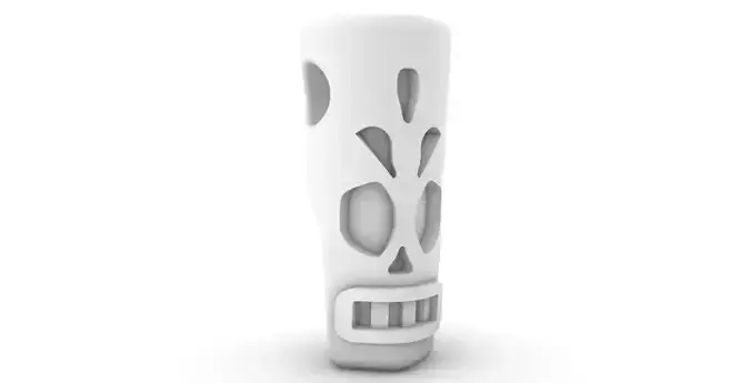 Calavera Calaca Pendant 3D print model