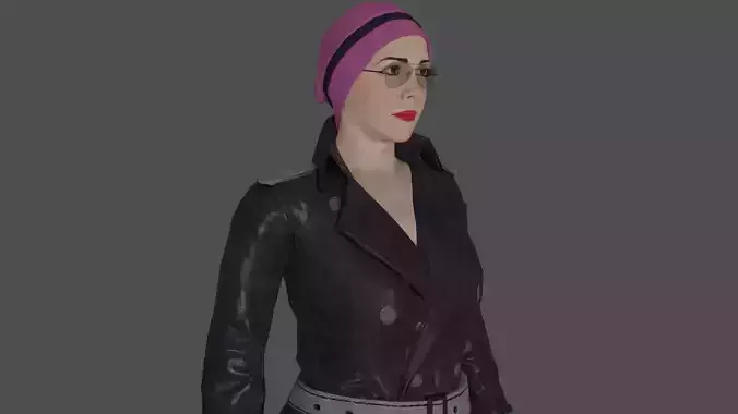 Rigged Female Character 30