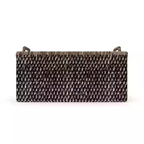 Modern Weave Harvest Basket 3D model
