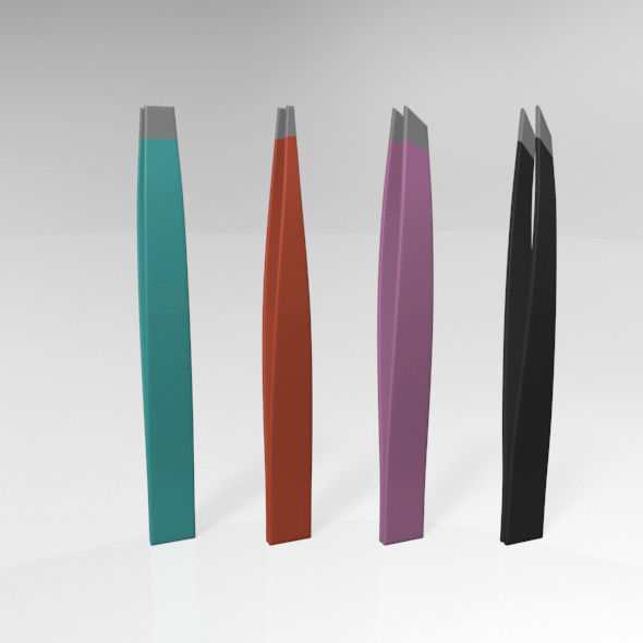 Tweezers 01 3D model_14